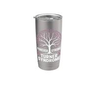 Consapevolezza della sindrome di Turner Febbraio Sindrome di Turner Bicchiere termico in acciaio inox doppia parete