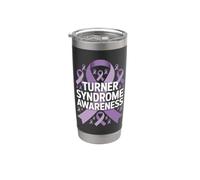 Consapevolezza della sindrome di Turner Febbraio Sindrome di Turner Bicchiere termico in acciaio inox doppia parete