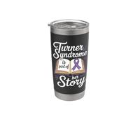 Consapevolezza della sindrome di Turner Febbraio Sindrome di Turner Bicchiere termico in acciaio inox doppia parete