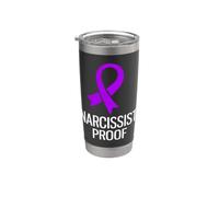Consapevolezza della violenza domestica a prova di narcisista Bicchiere termico in acciaio inox doppia parete