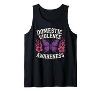 Consapevolezza della violenza Domestica - Vintage End Violenza Domestica Canotta