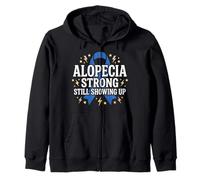 Consapevolezza dell'alopecia Alopecia Areata Supporto per la Perdita dei Capelli Felpa con Cappuccio