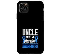 Consapevolezza dell'artrite giovanile dello zio di un guerriero Custodia per iPhone 11 Pro Max