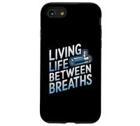 Consapevolezza dell'asma Respiro sibilante Inalatore asmatico Guerriero dell'asma Custodia per iPhone SE (2020) / 7/8