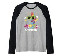 Consapevolezza dell'autismo Consapevolezza dei bambini autistici Neurodiversità Maglia con Maniche Raglan