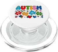 Consapevolezza dell'autismo mamma papà - accettare capire amore diverso PopSockets PopGrip per MagSafe