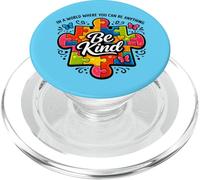 Consapevolezza dell'autismo Mamma Papà Genitori - Consapevolezza dei bambini autistici PopSockets PopGrip per MagSafe