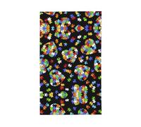 Consapevolezza dell'autismo Puzzle Pezzi Stampa Cuore Esterna Bandiera Decorativa Display Tutte Le Stagioni Modello su un solo lato Cortile Portico Patio