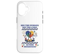 Consapevolezza dell'autismo Rispetto Amore Supporto Custodia per iPhone 16