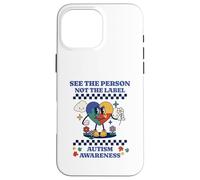 Consapevolezza dell'autismo Rispetto Amore Supporto Custodia per iPhone 16 Pro Max