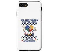 Consapevolezza dell'autismo Rispetto Amore Supporto Custodia per iPhone SE (2020) / 7/8