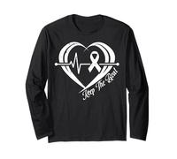 Consapevolezza delle malattie cardiache Supporto ai sopravvissuti al Mese del Battito Cardiaco Maglia a Manica