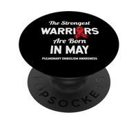 Consapevolezza dell'embolia polmonare Maggio Compleanno PopSockets PopGrip Adesivo