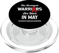 Consapevolezza dell'embolia polmonare Maggio Compleanno PopSockets PopGrip per MagSafe