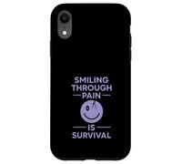 Consapevolezza dell'emicrania Dolore cronico Advocacy Forza invisibile Custodia per iPhone XR
