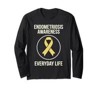 Consapevolezza dellendometriosi Supporto Sanitario delle Donne Endo Warrior Maglia a Manica