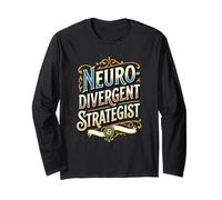 Consapevolezza dello stratega Neuro divergente TH Orgoglio neurodivergente Maglia a Manica