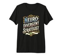 Consapevolezza dello stratega Neuro divergente TH Orgoglio neurodivergente Maglietta Premium