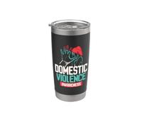 Consapevolezza sulla violenza domestica Bicchiere termico in acciaio inox doppia parete