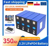 Batteria 12V LiFePO4 600Ah 300Ah 200Ah 150Ah 100Ah Cella al litio ferro fosfato incorporata BMS per carrello da golf Accumulo solare + caricabatterie 12V100AH