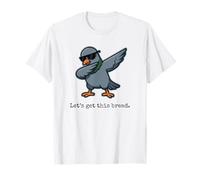 Consente di Ottenere Questo Pane Dabbing Piccione Divertente Gioco di Parole Maglietta