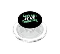 Consente di sollevare insieme Powerlifting forza atleta PopSockets PopGrip per MagSafe
