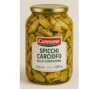 Conserva Alimentare 3100ml Peso Netto 2900g Melanzane a Filetti o Spicchi di Carciofo alla Contadina o Friarielli alla Napoletana Ideale per Ristoranti Pizzerie (Carciofi alla Contadina)