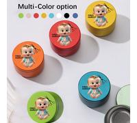 Conserva i ricordi: Scatola dei capelli del bambino, scatola dei capelli fetali, regalo perfetto per i nuovi genitori rosa,blu,oro,Cestino 1,Cenere,rosso,colore arancione,blu navy,verde,viola,gialloFe