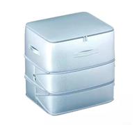 Conserva in modo efficiente i tuoi oggetti con la nostra borsa portaoggetti per piumone ad altezza scalabile, ideale per piccoli spazi (azzurro)