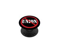 Conservative No Anti Union Non Union PopSockets PopGrip Adesivo