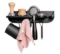 Conservazione Degli Utensili Per Macchina Da Caffè - Supporto A Parete Per Portafiltro Da Caffè | Organizer Per Utensili Espresso Con Supporto Antimanomissione Per Coffee Station | Si Adatta A