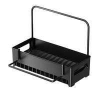 Conservazione del lavello della cucina - Supporto di essiccazione da 23 Cm, Scaffale per organizzatore ABS, Layout Rack Spugna Con Barra del tovagliolo Integrata | Contatore Versatile Accessorio Per