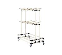 Conservazione del rack for appendere il cablaggio metallico regolabile | Materiali tubolari e in bobina, for officine elettriche, magazzini, magazzini e uso al dettaglio