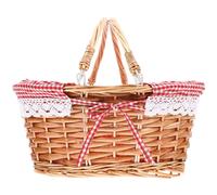 Conservazione Della Frutta Borsa Picnic Cestino Delle Piante Intrecciate