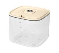 Conservazione Ermetica Del Riso | Portafarina Di Cereali Di Riso Con Coperchio | Contenitore Per La Conservazione, Organizzazione Trasparente Della Dispensa E Conservazione Per Farina, Zucchero, Riso