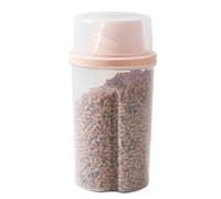 Conservazione Ermetica Di Alimenti Per Animali Domestici, Dispenser Di Alimenti Secchi Per Cani - Barattolo Organizer Ermetico Snack Per Gatti Trasparente - Contenitore Dispenser Per Secc