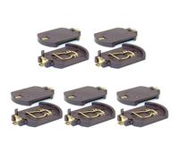 Conservazione Scatola per CR2016 10Pcs / Confezione 3V Plastica Bottone Batteria