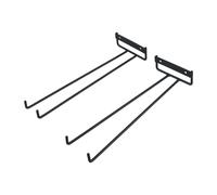 Conservazione Vino Vetro Coppa Appendiabiti W/ Viti Set Muro Supporto 1/2pcs