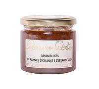 Conserve Conti - Marmellata di Arance siciliane e Peperoncino - 3 Vasi da ml. 212 /570 g- produzione artigianale