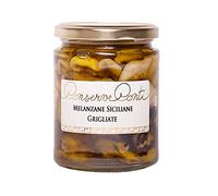 Conserve Conti - Melanzane siciliane grigliate in olio extravergine d'oliva - 2 vasi da ml. 314/540 g - produzione artigianale
