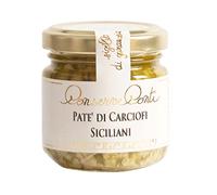 Conserve Conti - Patè di Carciofi siciliani in olio extravergine d'oliva - 4 vasetti da ml. 106/360 g - produzione artigianale