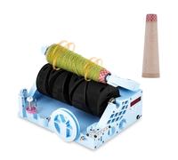 Consfly Avvolgitore per coni di filati, 3500 giri/min, con pausa automatica e rilevamento della lunghezza, macchina per avvolgimento a cono per uncinetto e cucito