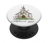 Considera come i fiori selvatici crescono Luca 12:27 PopSockets PopGrip Adesivo