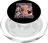 Considera i tuoi pantaloni pipì divertente gatto meme PopSockets PopGrip per MagSafe