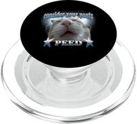 Considera i tuoi pantaloni pipì divertente sciocco gatto Bootleg Meme PopSockets PopGrip per MagSafe