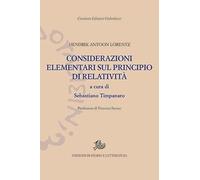 Considerazioni elementari sul principio di relatività
