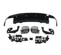 Consigli Di Scarico Per Diffusore Paraurti Posteriore Nero Lucido Per Benz C117 W117 CLA200 CLA260 CLA45 AMG 2012-2018