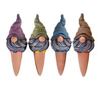 Consigli Per L'irrigazione - Confezione Da 4 Gnomi Da Giardino Automatici | Suggerimenti Per L'irrigazione In Terracotta, Per Interni Ed Esterni, Giardino, Cortile, Prato, Fioriere, Vasi Da Fiori, Arb