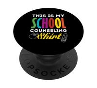 Consigliere scolastico La mia maglietta di consulenza PopSockets PopGrip Adesivo