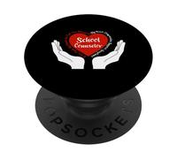 Consigliere scolastico se pensi che le mie mani siano piene dovresti S PopSockets PopGrip Adesivo